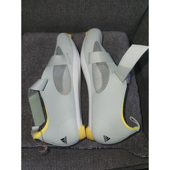 NEW Adidas The Indoor Cycling Shoe M-8.5 / W-10 Green & Yellow Interior  GX1668